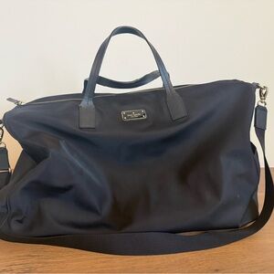 Kate spade nylon duffle overnight bag